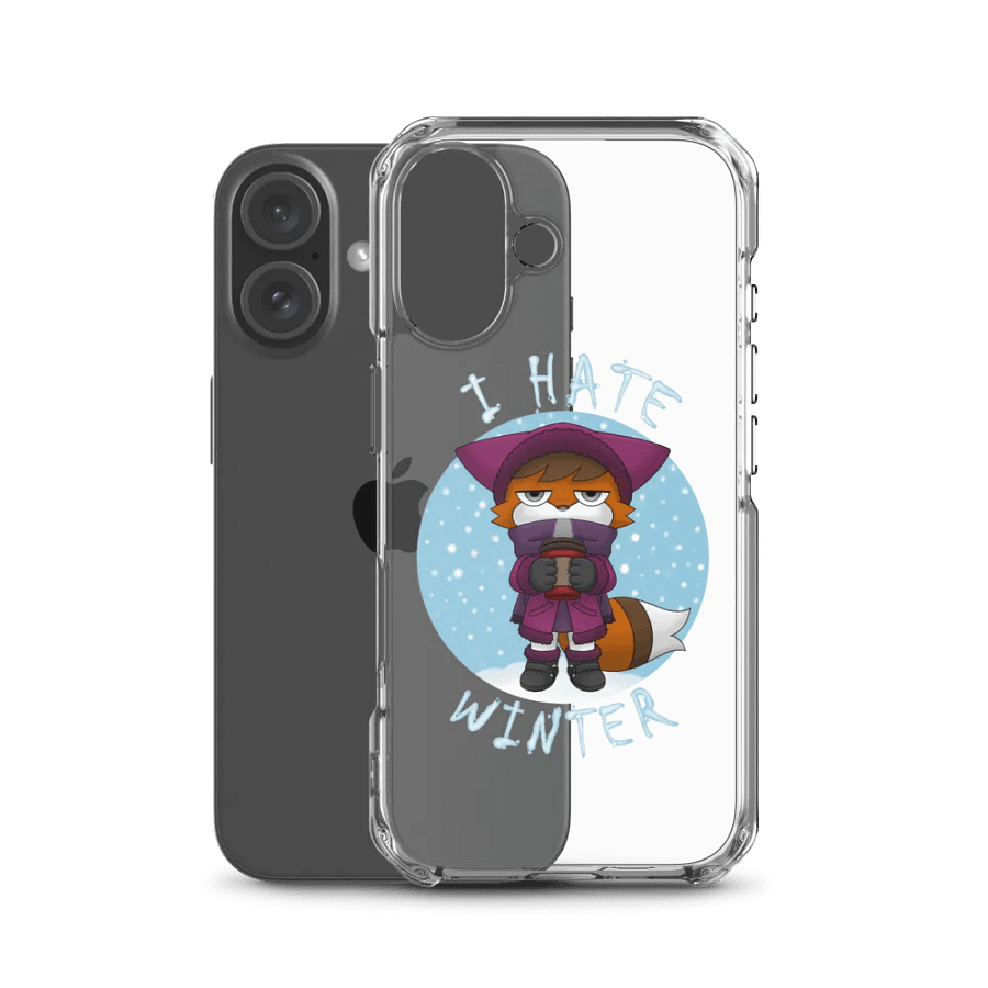 I Hate Winter iPhone Clear Case product image (50)