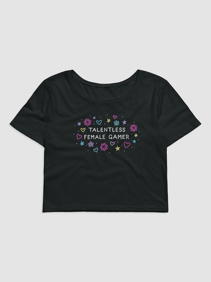 Talentless Female Gamer Baby Tee product image (1)