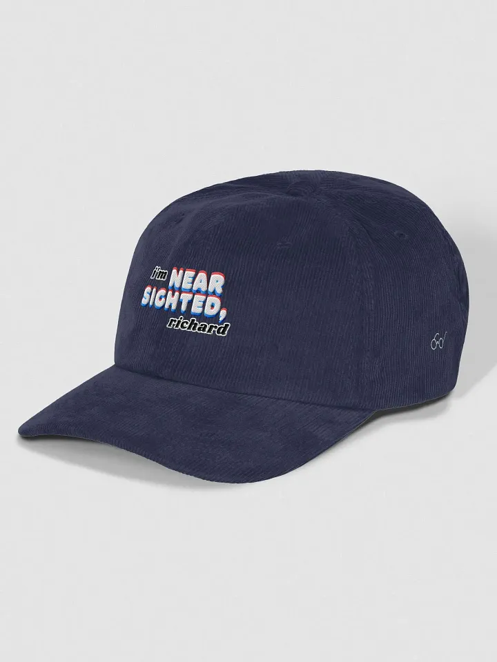 I'M NEARSIGHTED, RICHARD corduroy dad hat product image (25)
