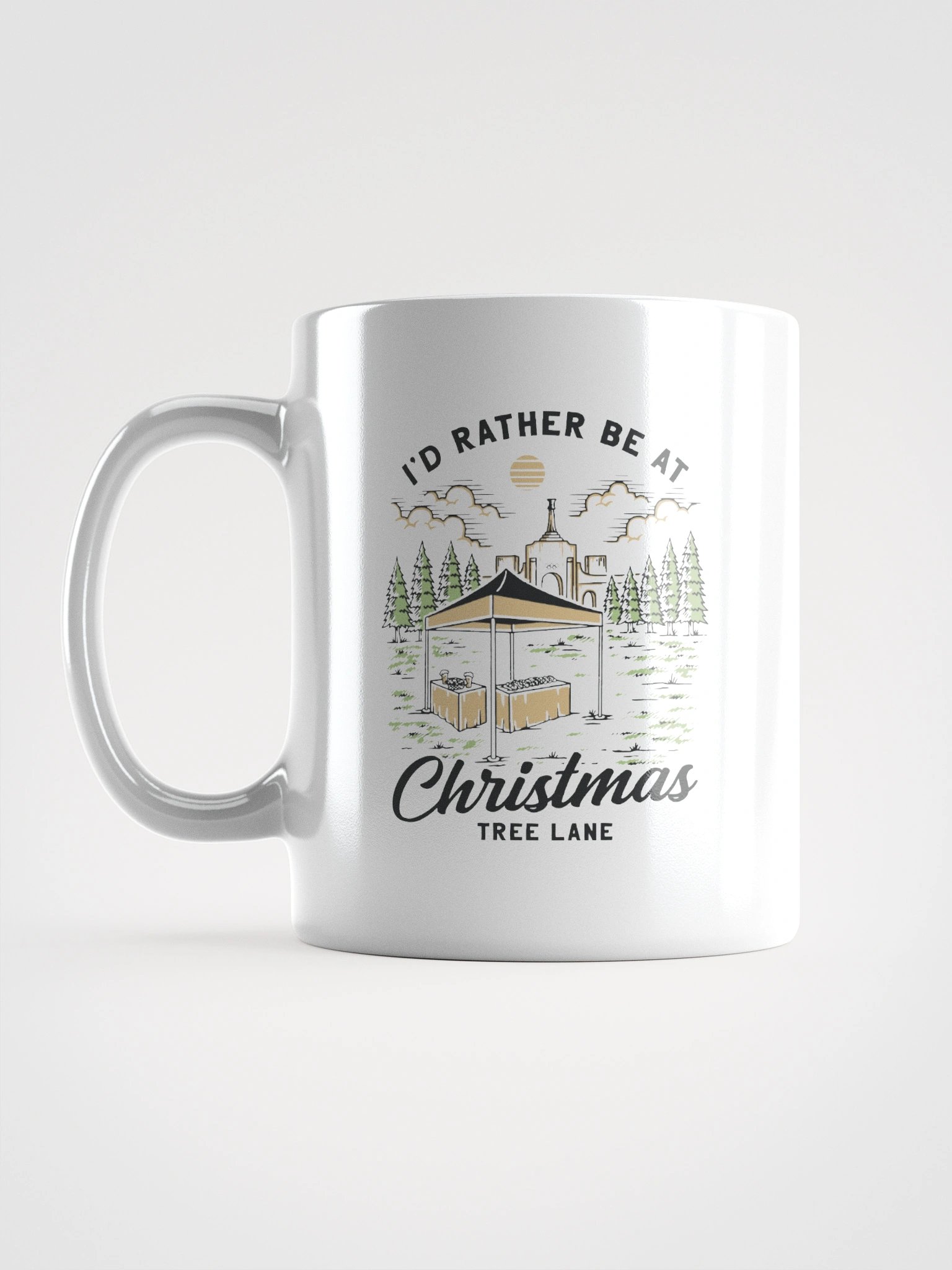 I'd Rather Be At Christmas Tree Lane Mug product image (18)