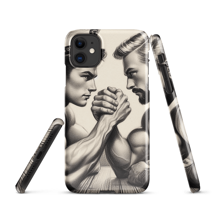 Up Close and Personal: Sailors – Tom of Finland Tribute Gay Pride Graphic iPhone Snap Case product image (2)