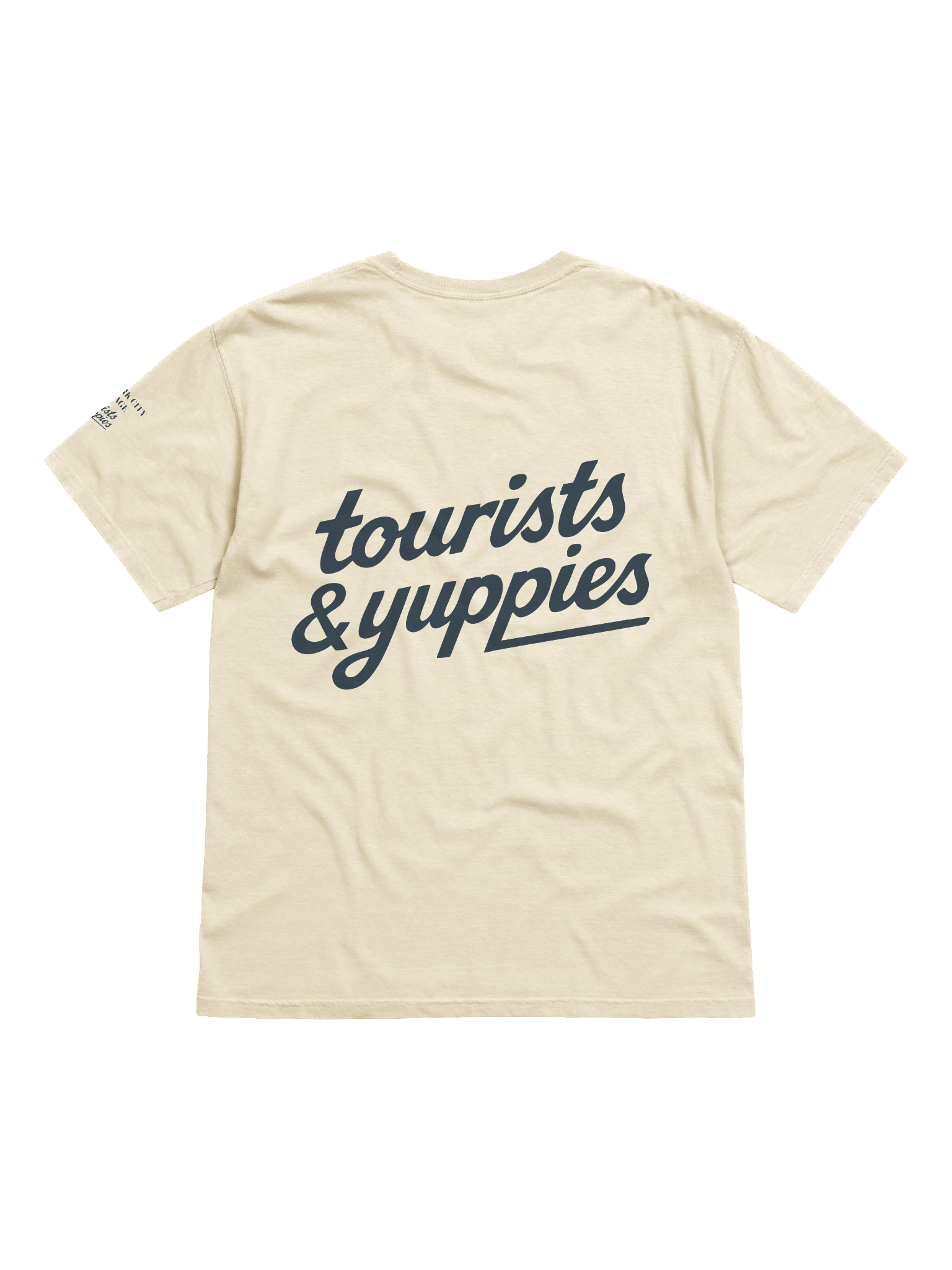 Tourist & Yuppies Printed Premium Heavyweight Ivory Tee product image (2)