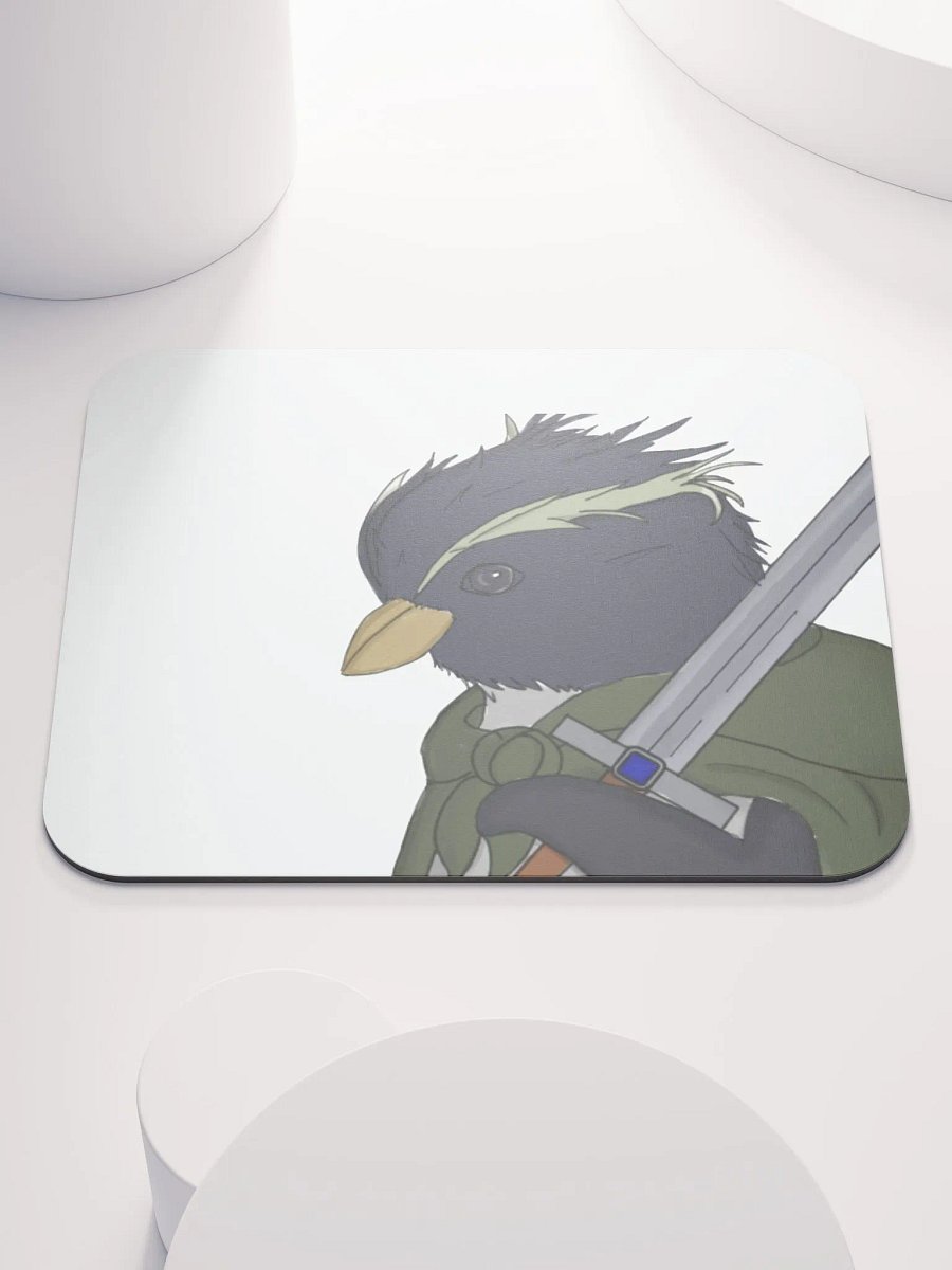 Waddles The Mouse Pad (White) product image (1)