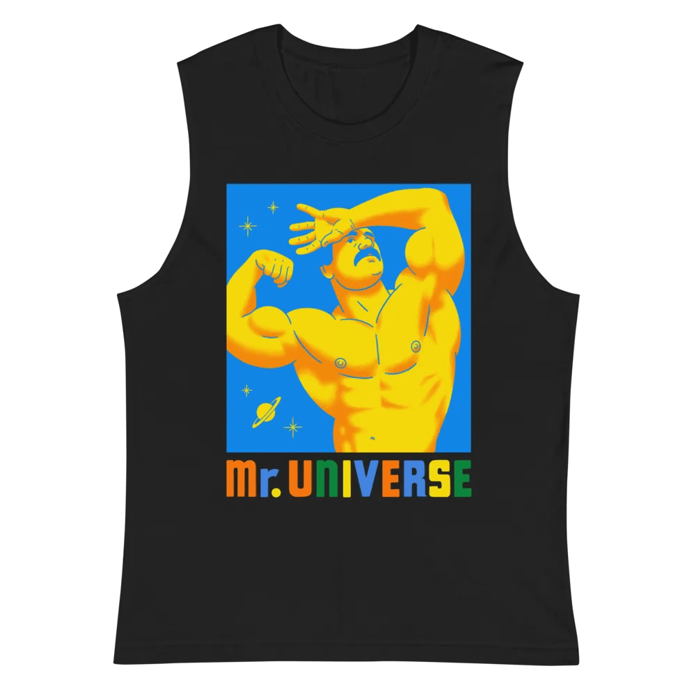 Mr. Universe Retro Muscle Tank product image (4)