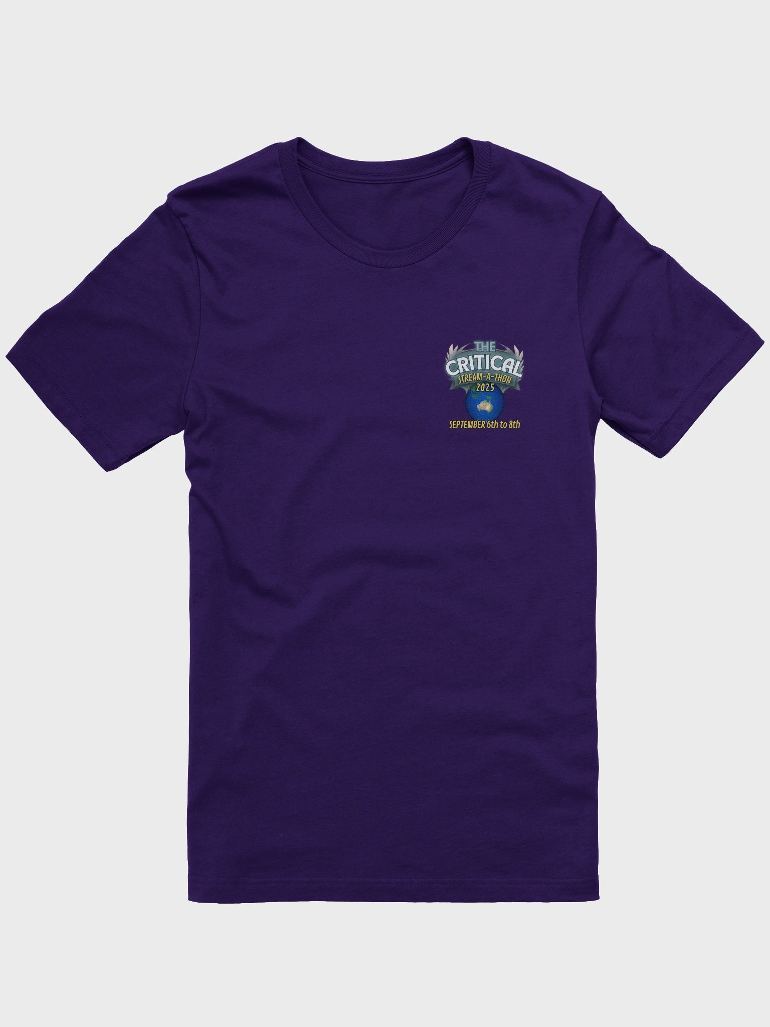 CRITICAL Tee – Limited Edition Stream-A-Thon Shirt product image (1)