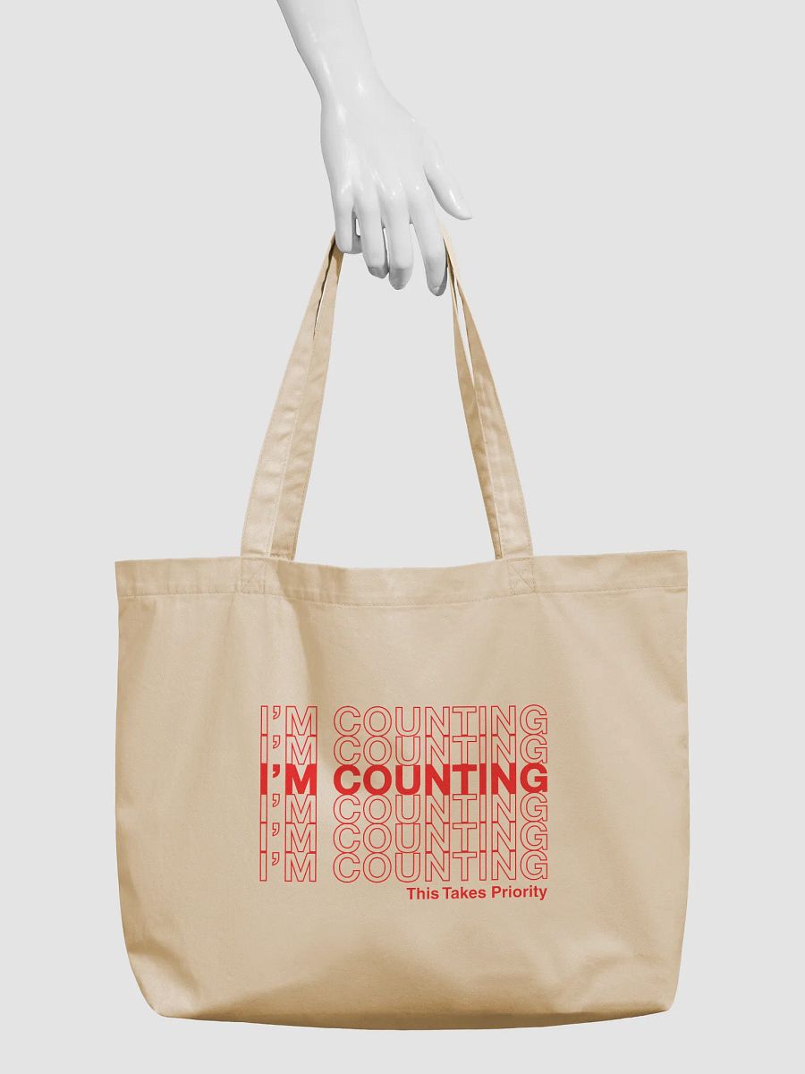 Cotton Tote Bag - I'm Counting product image (6)
