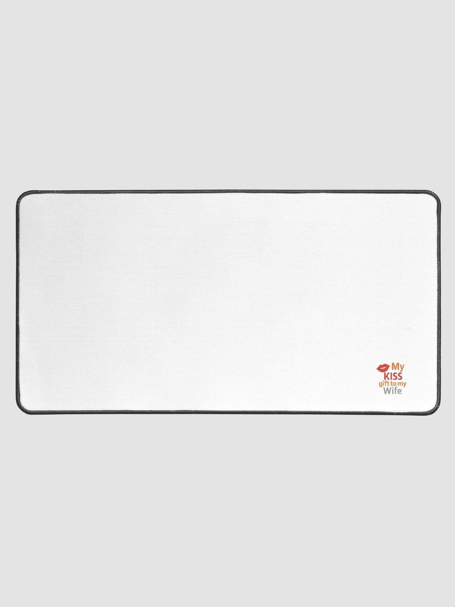 KISS Lips Desk Mat - Supportive & Stylish product image (1)