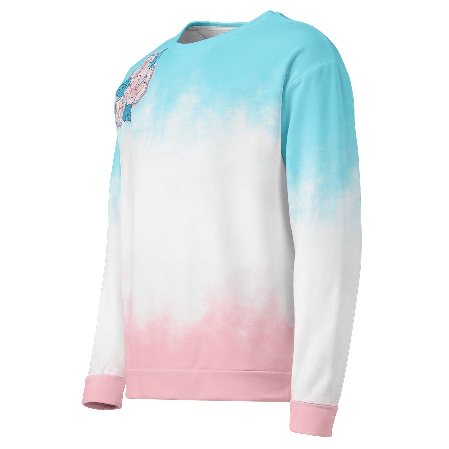 LGBTQIAP2S+ 2025, Trans Flower with Symbol, Sweatshirt product image (3)