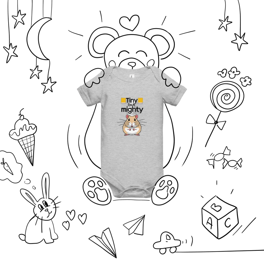 Mighty Rodent Baby Onesie product image (46)