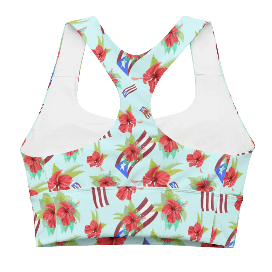 Puerto Rican Pride All-Over Print Sports Bra product image (3)