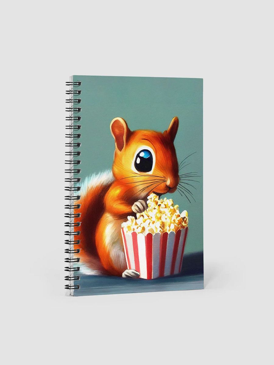 Got my Popcorn - Cute Squirrel Spiral Notebook product image (1)