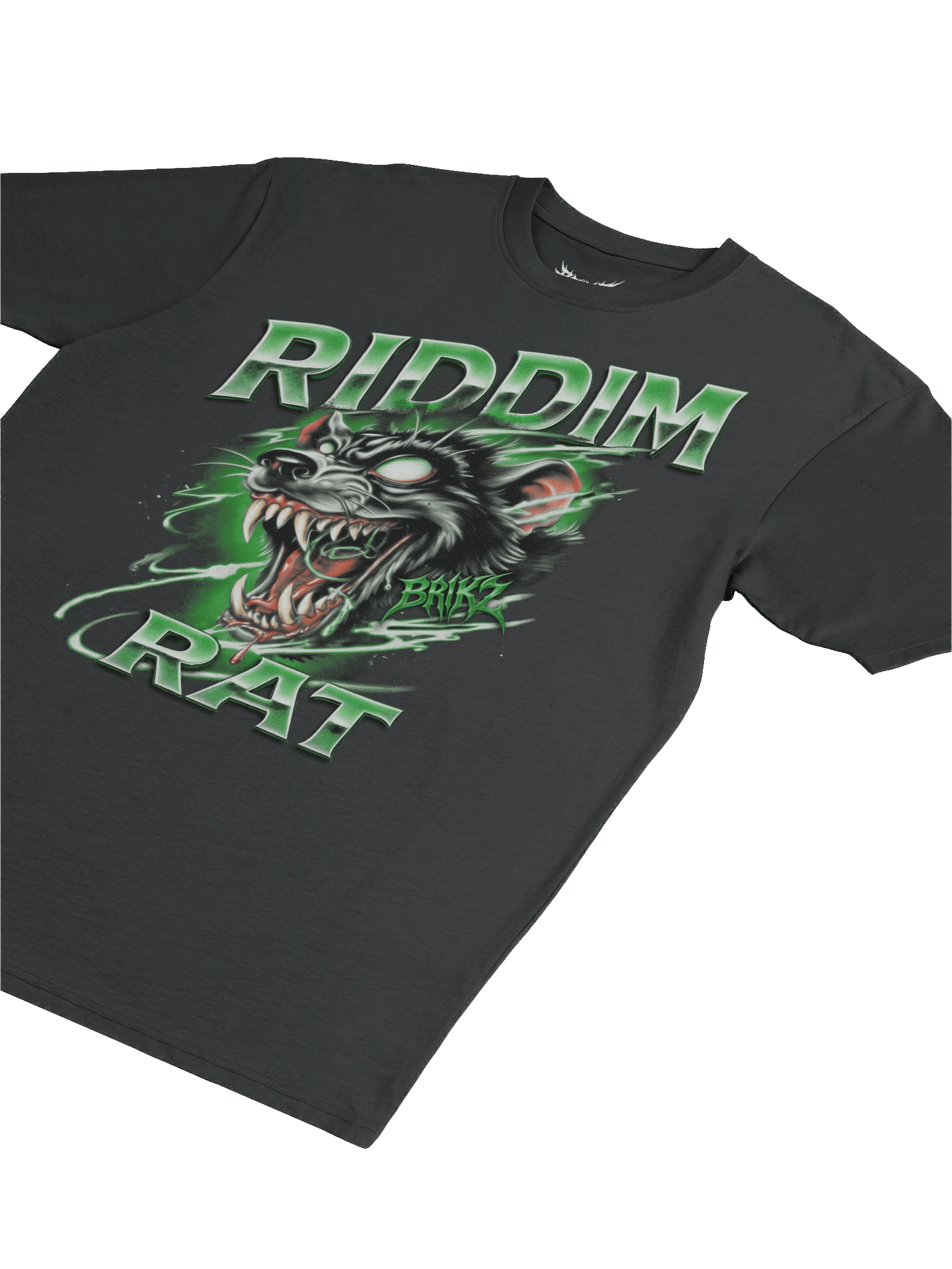 Riddim Rat Graphic Tee (Green) product image (3)