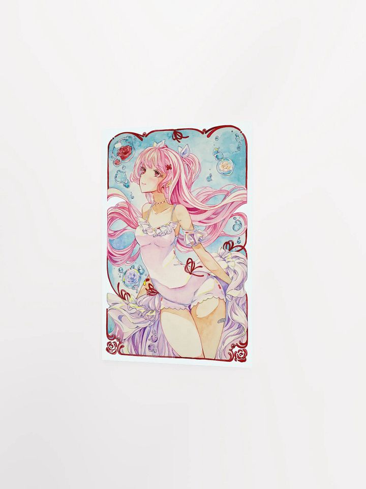 Bubble Roses Print product image (2)