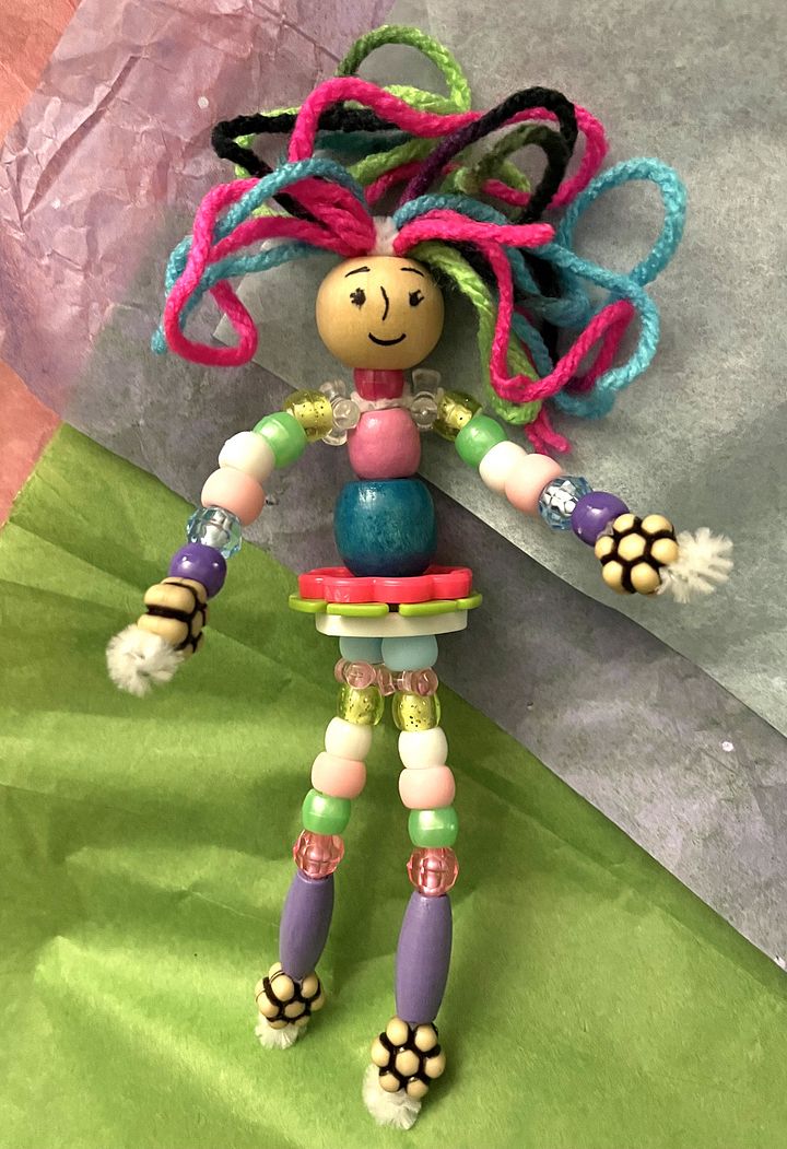 Deluxe Girl ~ Build A Bead Folk Kit product image (1)