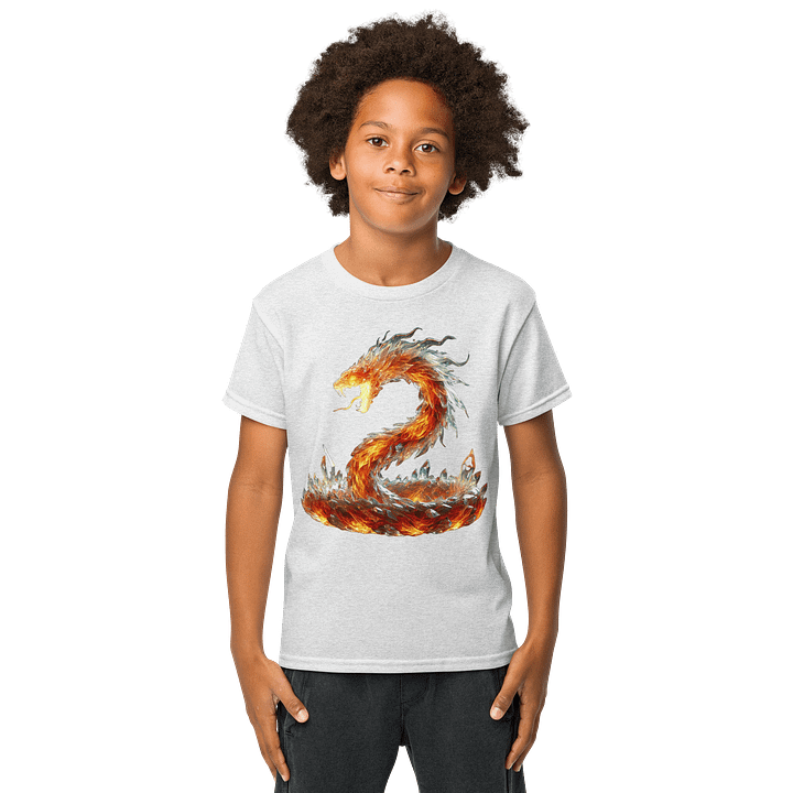 Crystallized Fire Snake #2 Youth Shirt (color choice) product image (8)