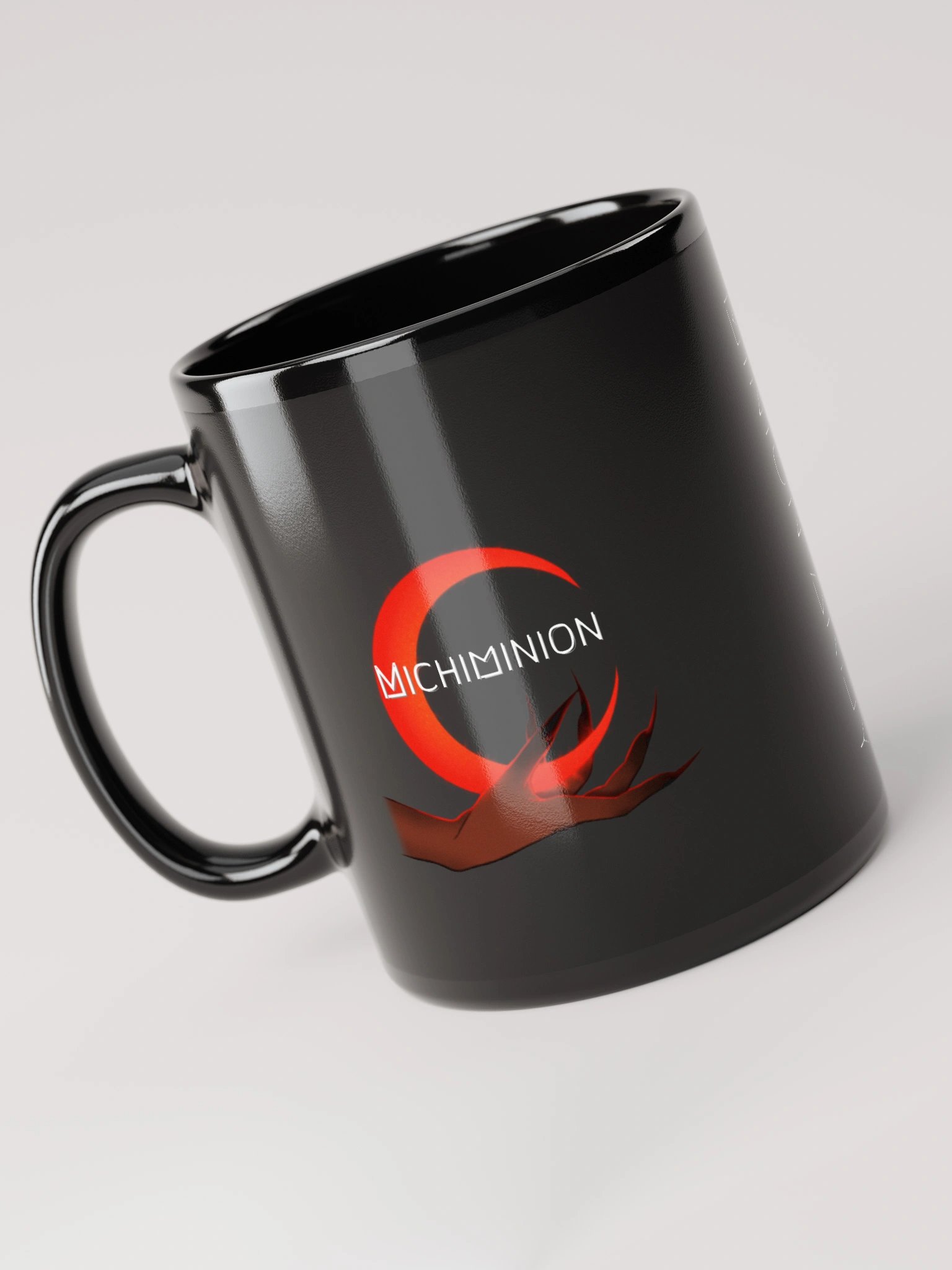 Skull Creature Black Glossy Mug product image (6)