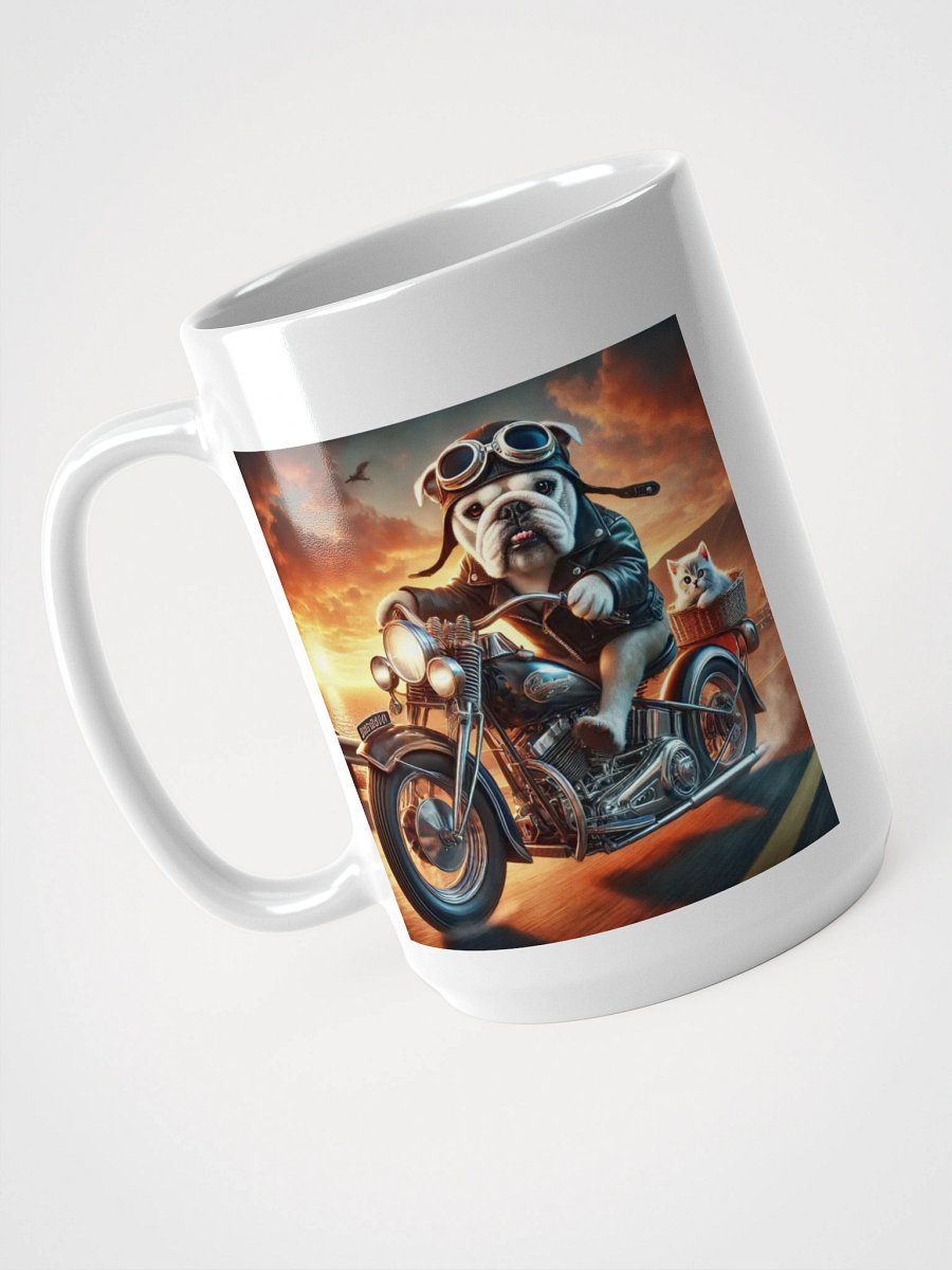 Motorcycle Bulldog Mug product image (3)