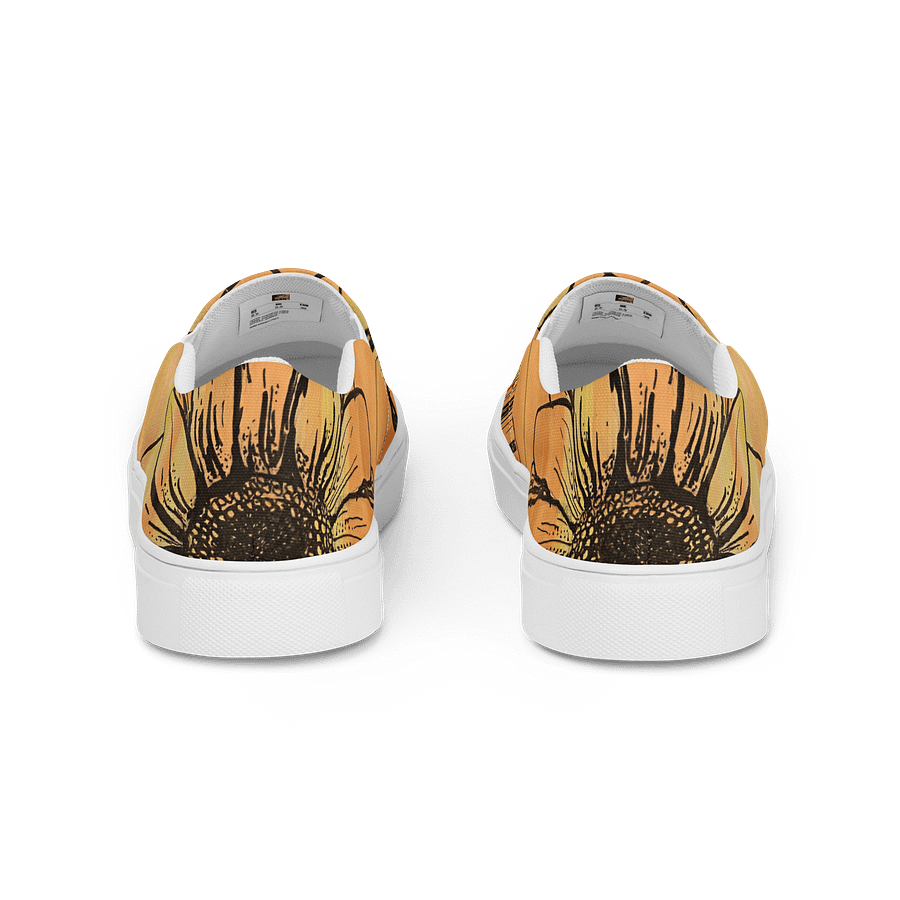 "Sunflower" Canvas Slip On Shoes (Women's) product image (4)