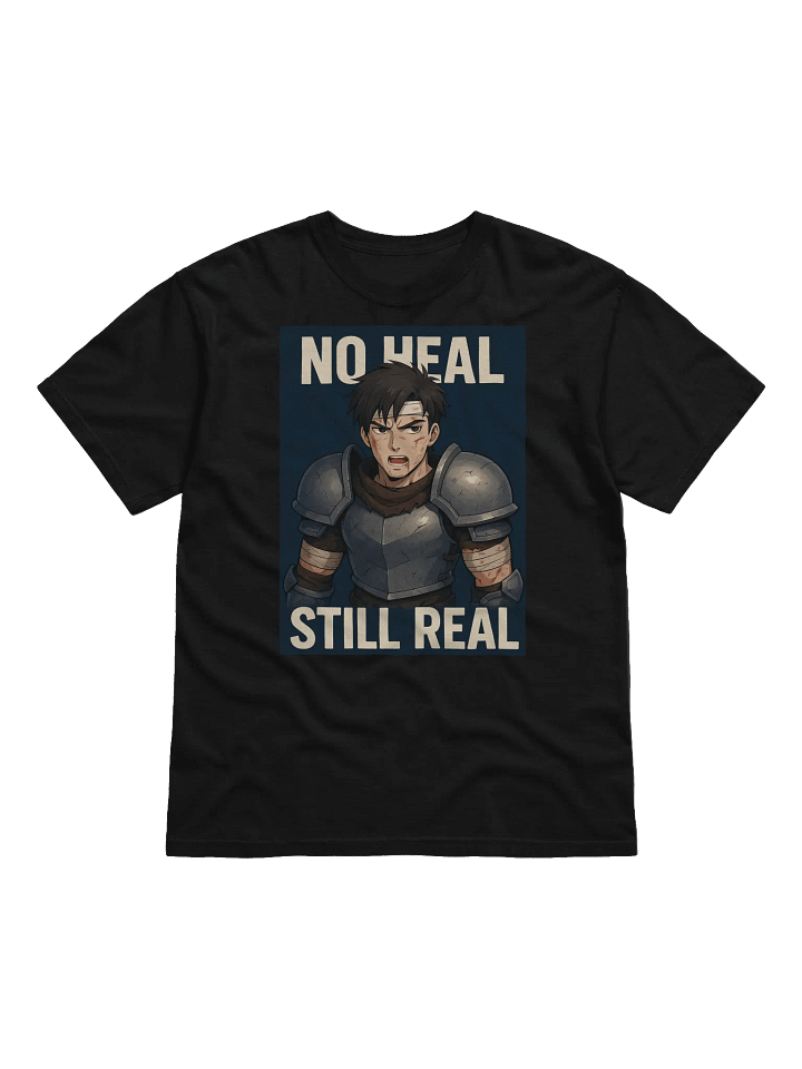NO HEAL STILL REAL Illustrated T-Shirt product image (3)