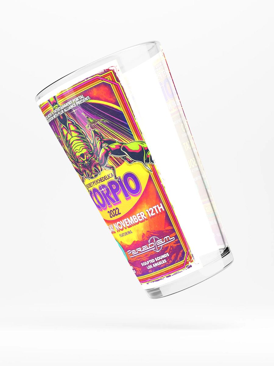 Scorpio 2022 Shaker Pint Glass product image (3)