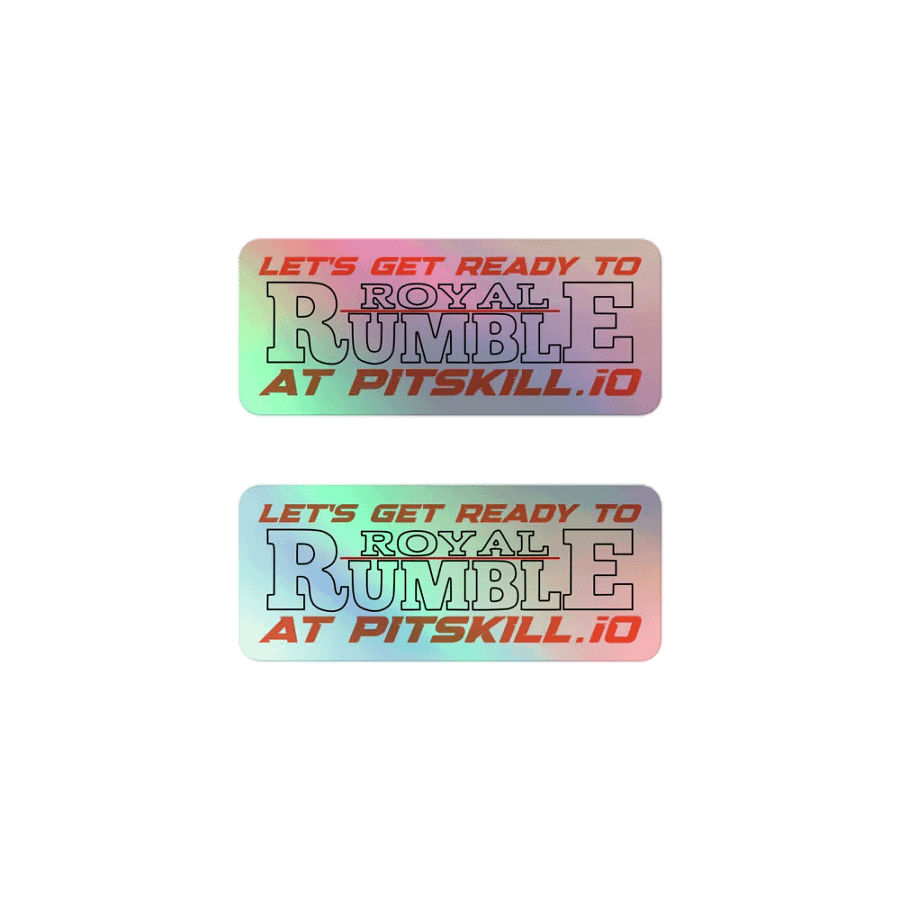 Let's Royal Rumble Sticker Pack product image (1)