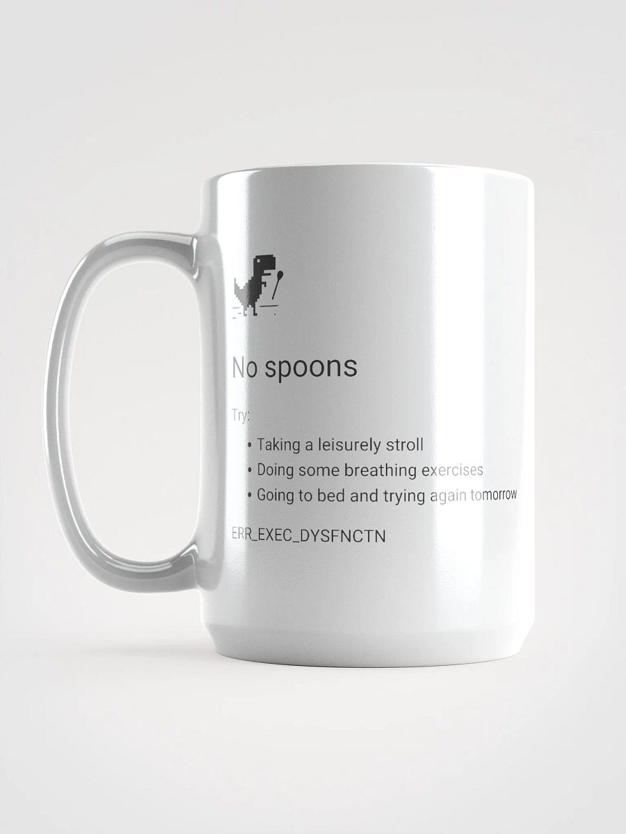 NO SPOONS mug 15oz product image (1)