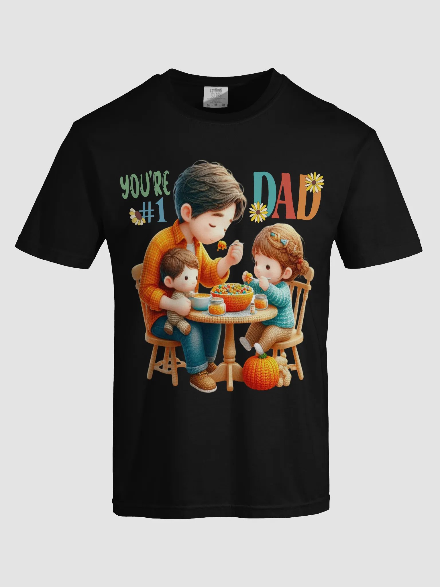 Dad's Mealtime Joy T-Shirt product image (5)