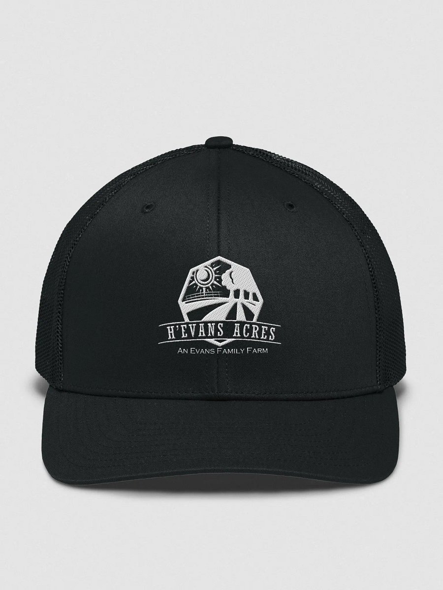H'Evans Acres White Logo Hat product image (1)