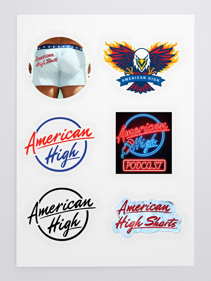 American High Stickers product image (1)