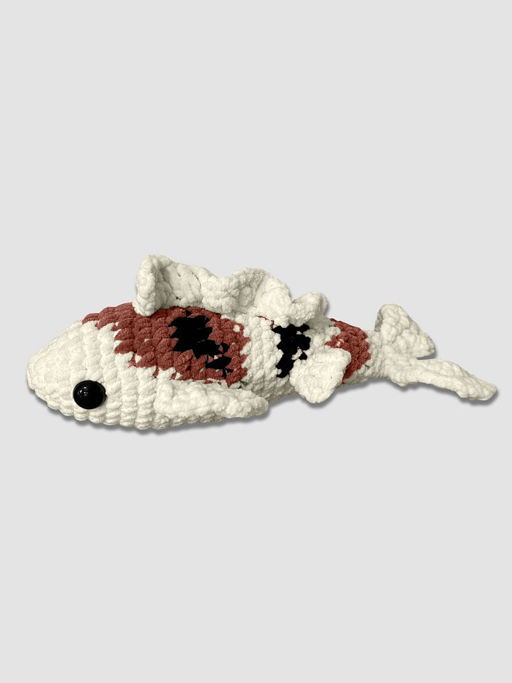 Tri Colored Koi Fish - Handmade Crochet Plush product image (2)