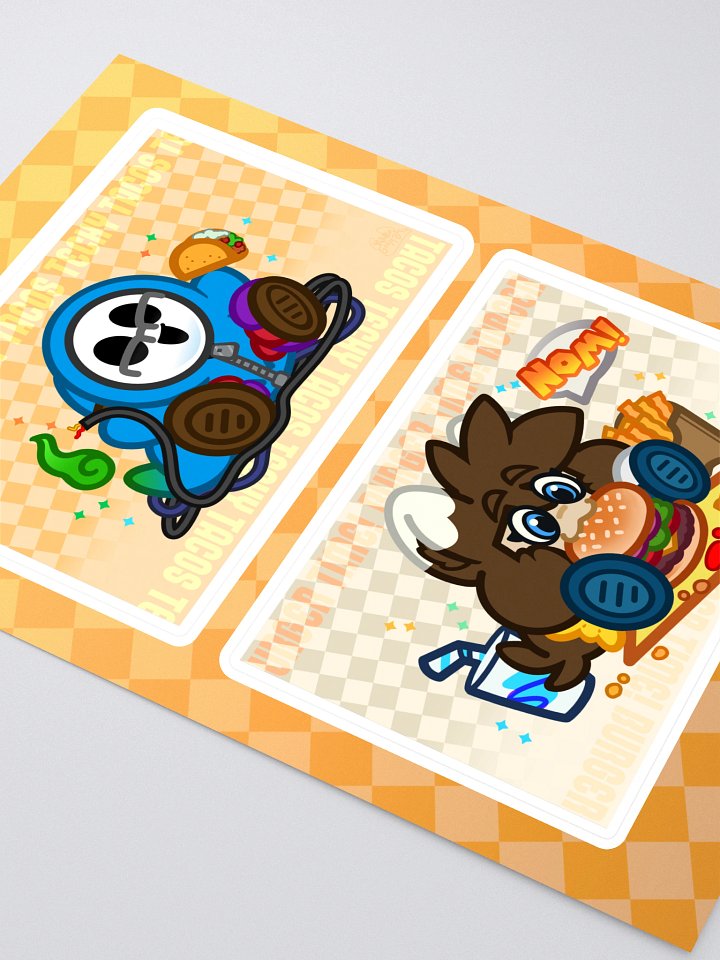 Snack Attack Sticker Sheet product image (2)