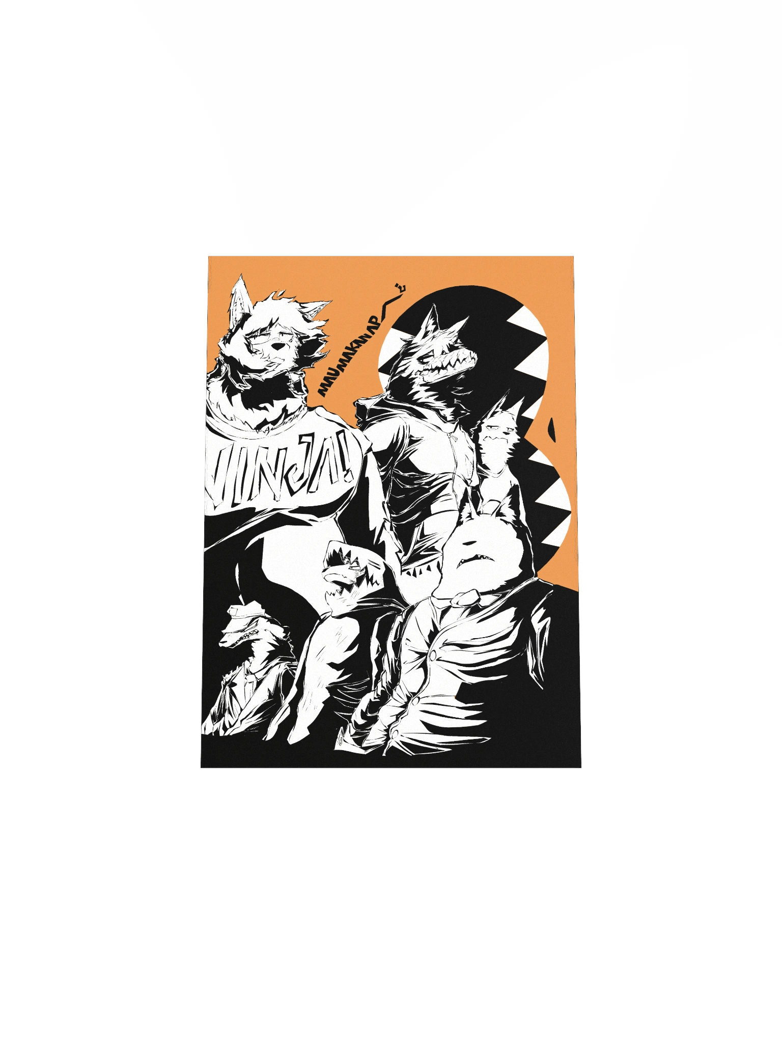 POSTERS | MMA FAN-ART #1 (B&W EDITION) Paper product image (6)