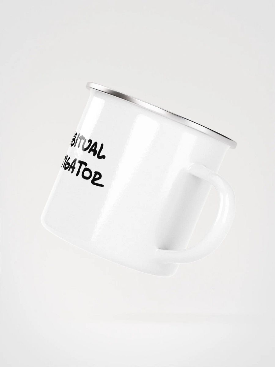 Habitual Instigator Enamel Mug product image (2)