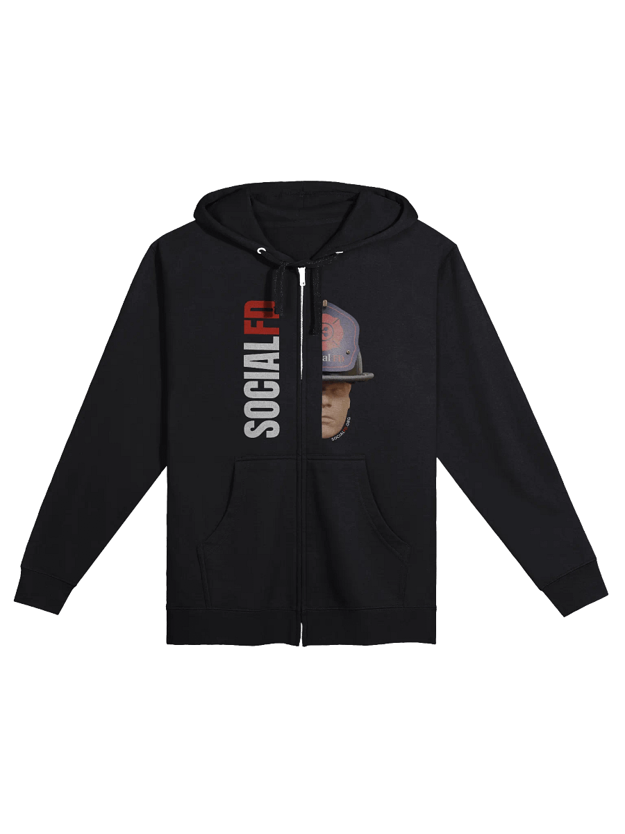 Social FD Urban Vibes Fleece Zip-Up Hoodie product image (1)