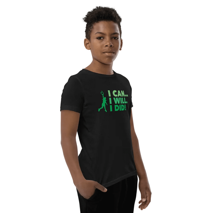 I Can... I Will. I Did! Green Kids Tee product image (8)