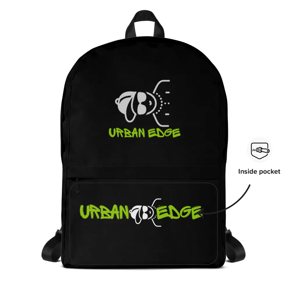 Urban Edge Black All-Over Backpack product image (8)