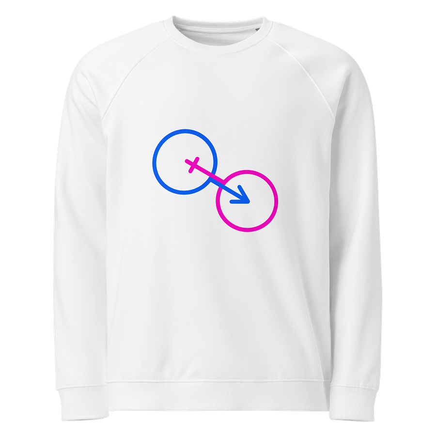 Normal Gender Symbols Unity Organic Sweatshirt product image (1)