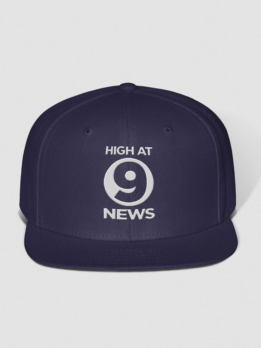 HA9N Official Logo Navy Blue And White Embroidered Hat product image (1)