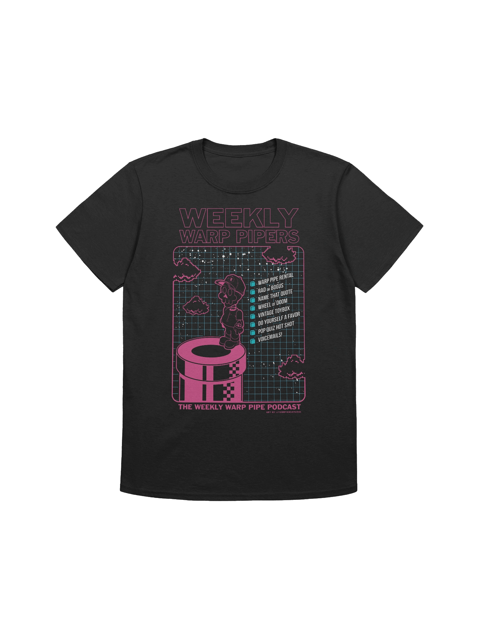 Weekly Warp Pipers (pink font) product image (1)