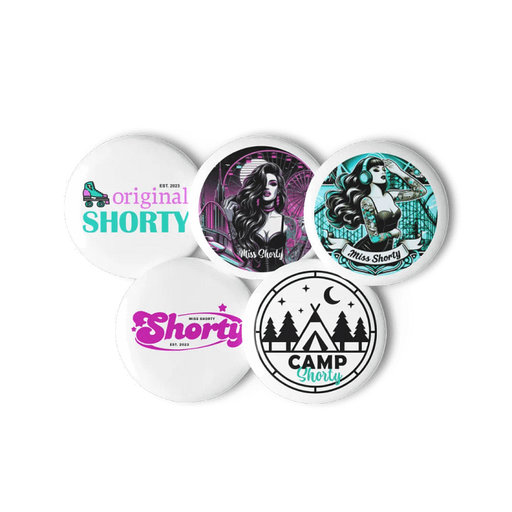 Wow! Five Different Miss Shorty Pins! product image (3)