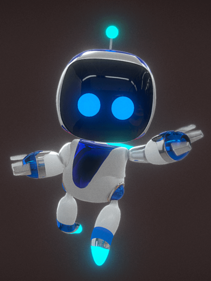 Astro Bot FBX with Animation Rigged product image (1)