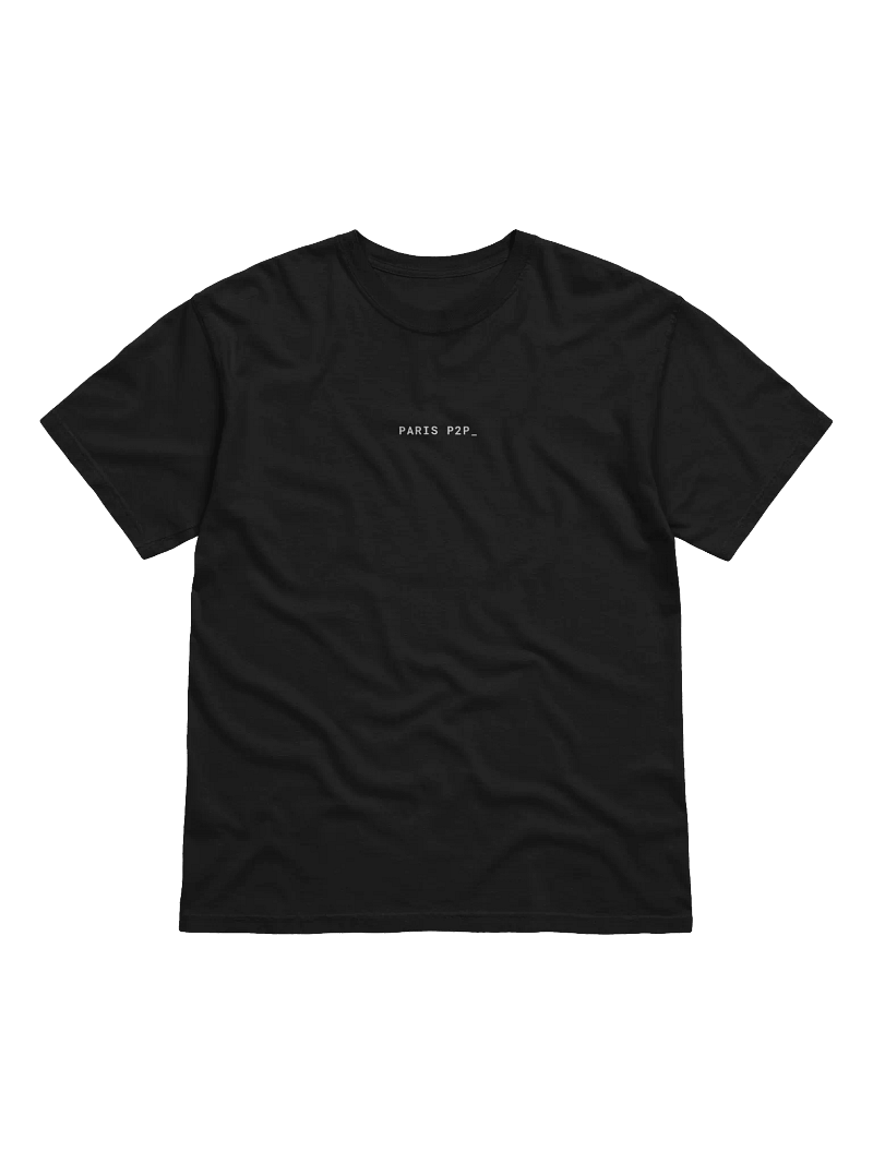 Paris P2P Festival - Blury T-shirt
