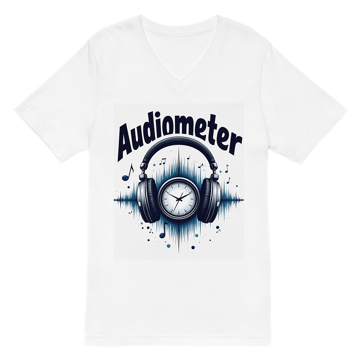 Soundwave Symphony Audiometer V-Neck Tee product image (2)