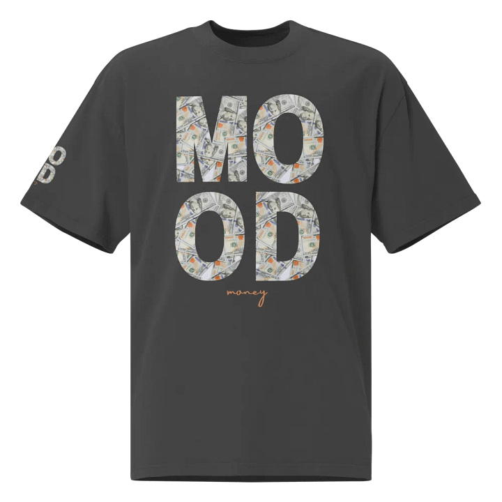 Mood of Money Oversized Tee product image (1)