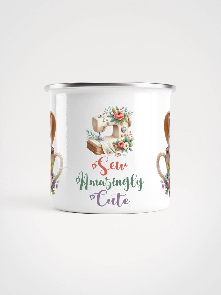 Sew Amazingly Cute Kittens Enamel Mug product image (2)