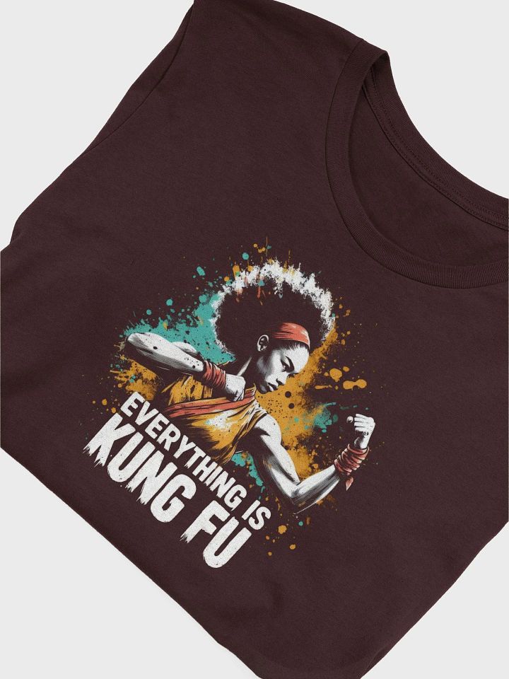 Afro Kung Fu Girl T-shirt product image (2)