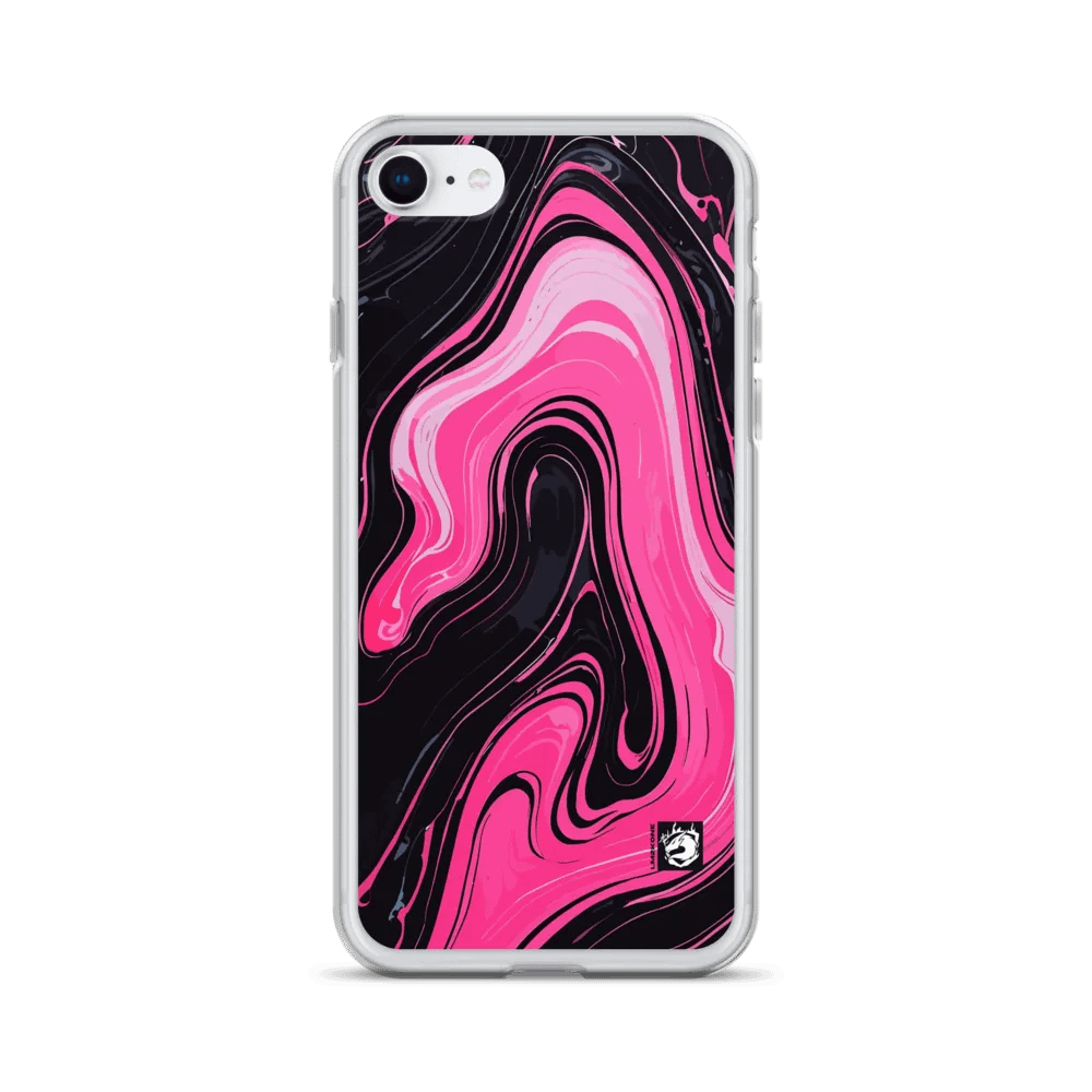Girly Pinky Marble iPhone Case product image (1)