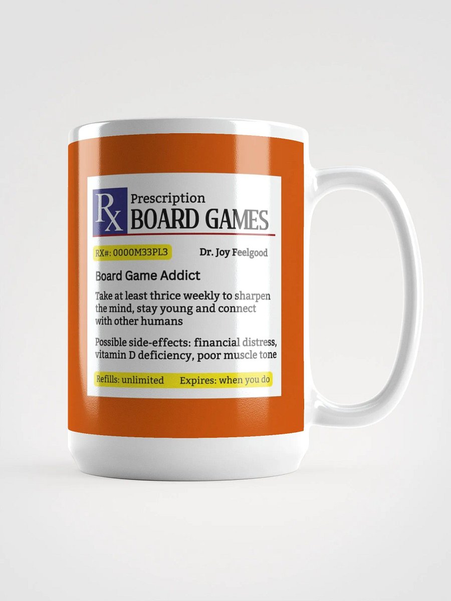 Board Game Prescription Mug product image (2)