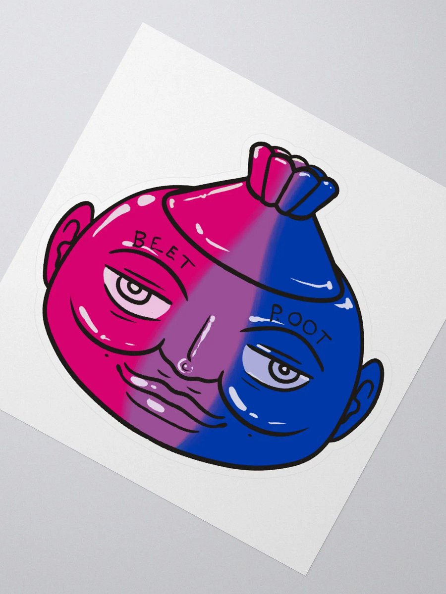 Bisexual Poot bubble free stickers product image (3)