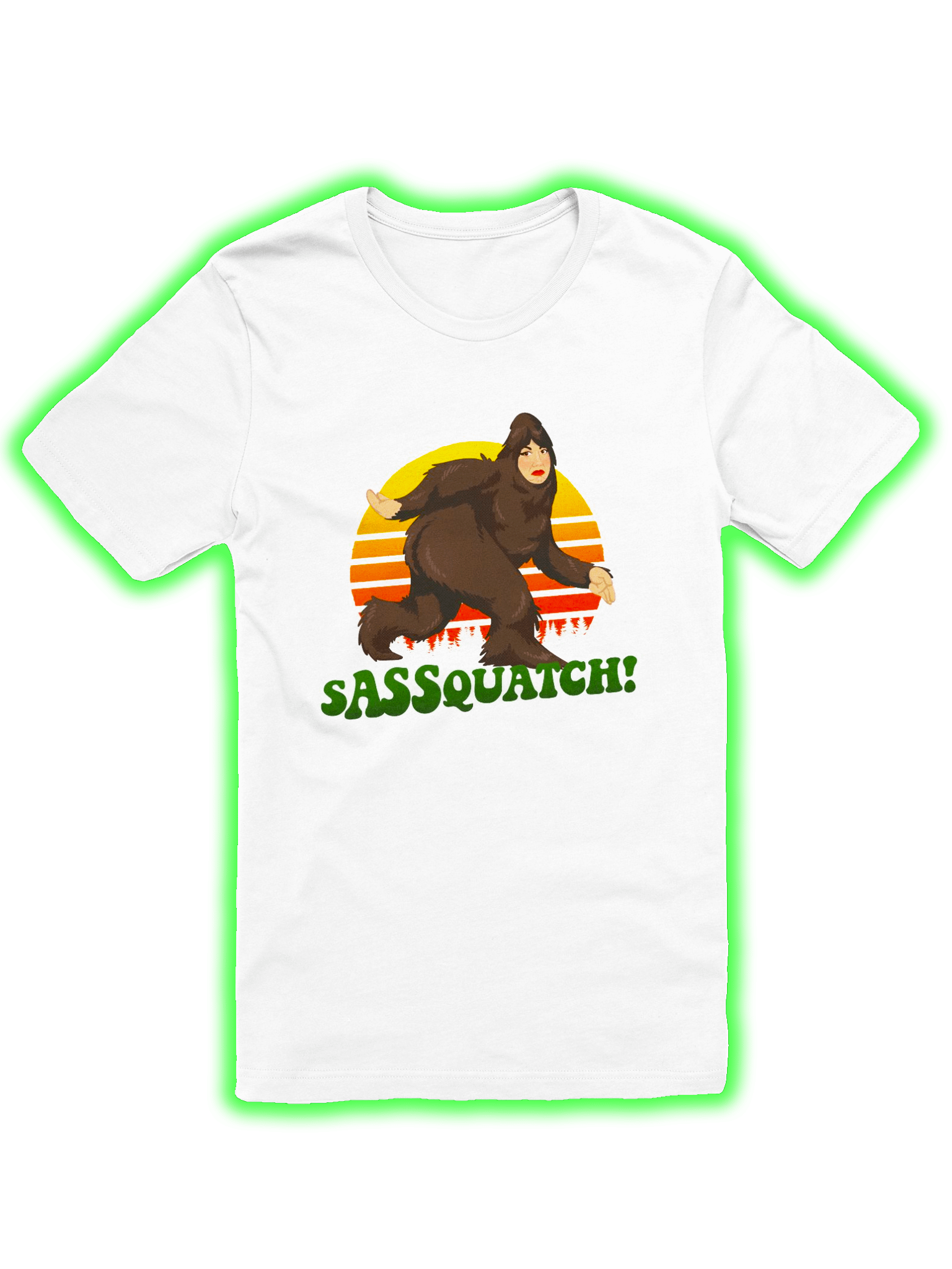 Vintage Sassquatch Sunset Tee product image (1)